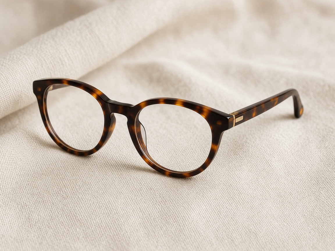 Haven Tortoise Round eyeglasses